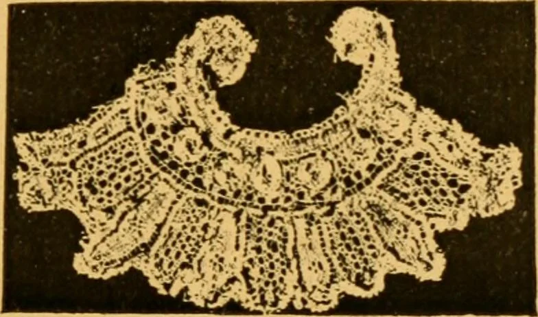 An illustration from Histoire du point d'Alençon, depuis son origine jusqu'à nos jours, 1886, leaf 206