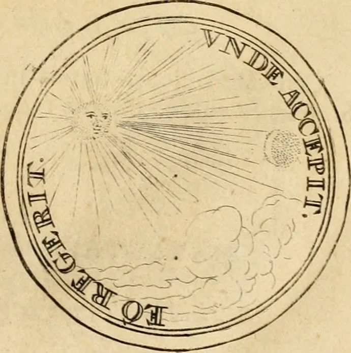 An illustration from Histoire du roy Louis le Grand, par les medailles, emblêmes, deuises, jettons, inscriptions, armoiries, et autres monumens publics, 1691, leaf 18