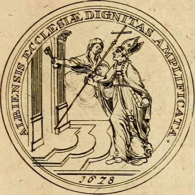 An illustration from Histoire du roy Louis le Grand, par les medailles, emblêmes, deuises, jettons, inscriptions, armoiries, et autres monumens publics, 1691, leaf 52