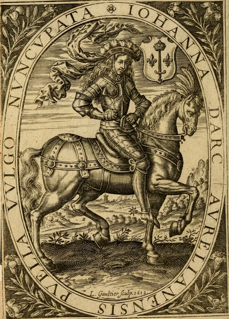 An illustration from Histoire du siege d'Orleans, et de la Pucelle Ieane, 1631, leaf 3