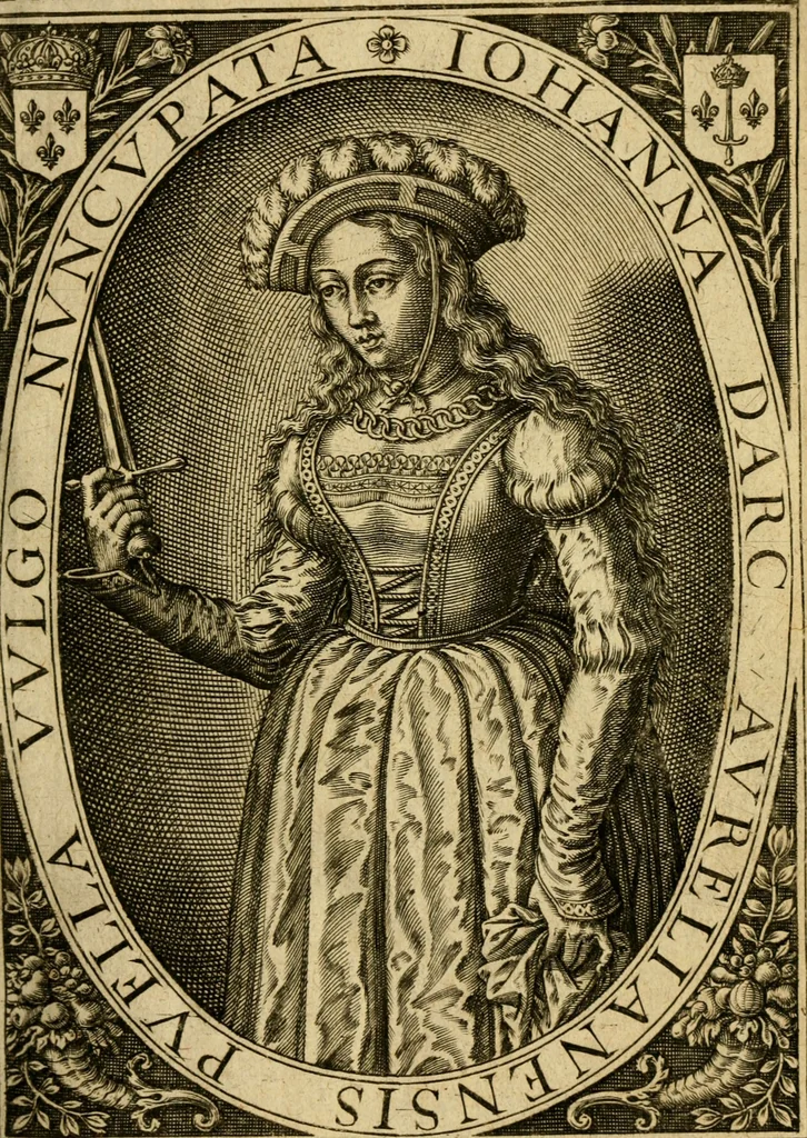 An illustration from Histoire du siege d'Orleans, et de la Pucelle Ieane, 1631, leaf 4
