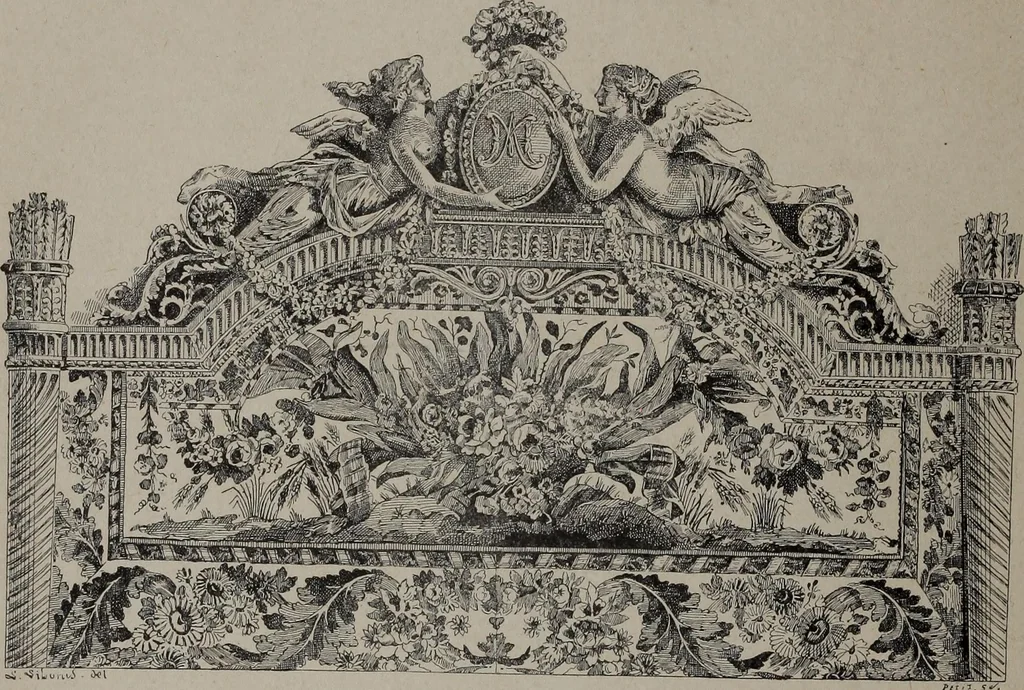 An illustration from Histoire du tissu ancien à l'exposition de l'Union centrale des arts décoratifs, 1883, leaf 20