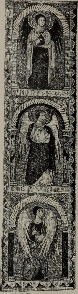An illustration from Histoire du tissu ancien à l'exposition de l'Union centrale des arts décoratifs, 1883, leaf 34