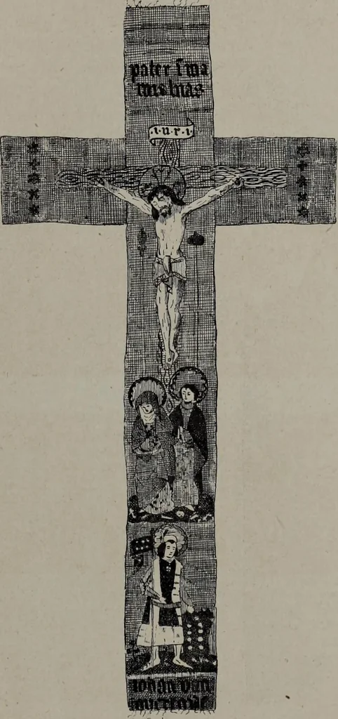 An illustration from Histoire du tissu ancien à l'exposition de l'Union centrale des arts décoratifs, 1883, leaf 37