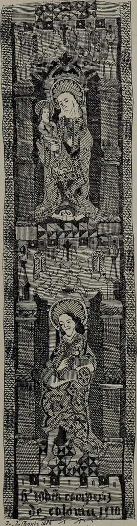 An illustration from Histoire du tissu ancien à l'exposition de l'Union centrale des arts décoratifs, 1883, leaf 39