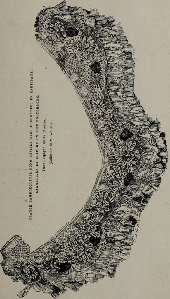 An illustration from Histoire du tissu ancien à l'exposition de l'Union centrale des arts décoratifs, 1883, leaf 65