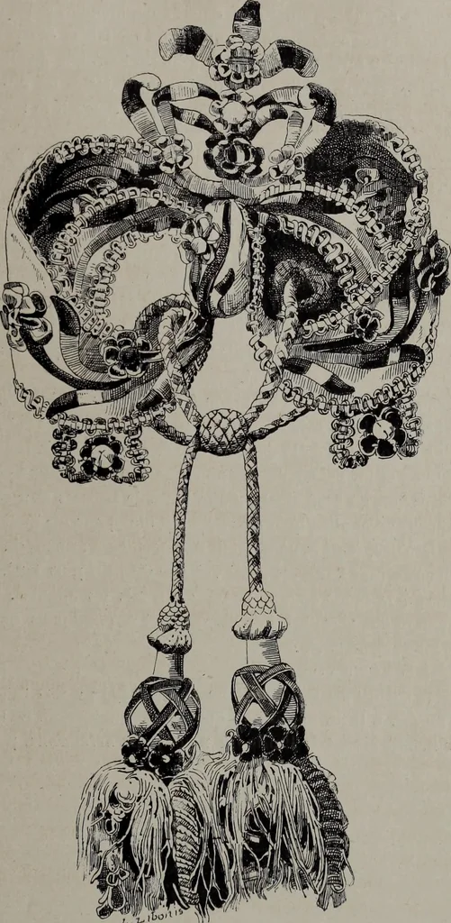 An illustration from Histoire du tissu ancien à l'exposition de l'Union centrale des arts décoratifs, 1883, leaf 67