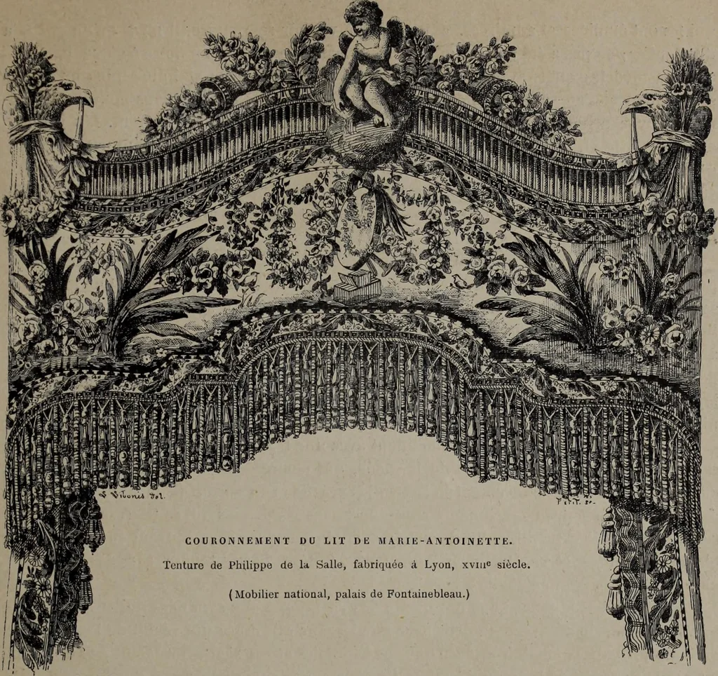 An illustration from Histoire du tissu ancien à l'exposition de l'Union centrale des arts décoratifs, 1883, leaf 7