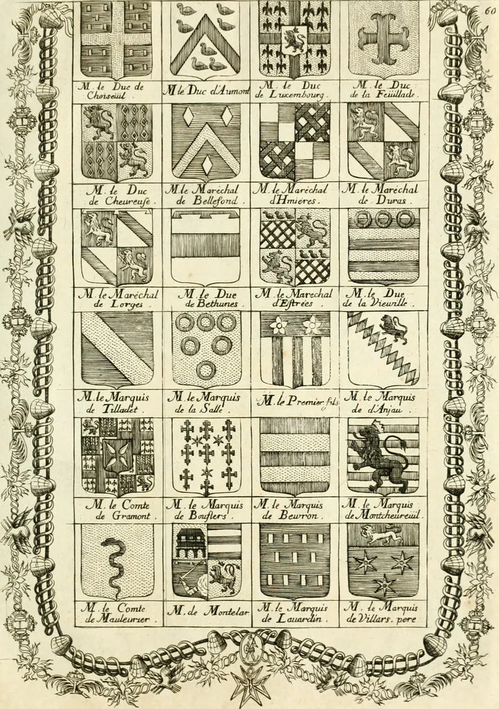 An illustration from Histoire dv roy Lovis le Grand, par les medailles, emblêmes, deuises, jettons, inscriptions, armoiries, et autres monumens publics;, 1691, leaf 124