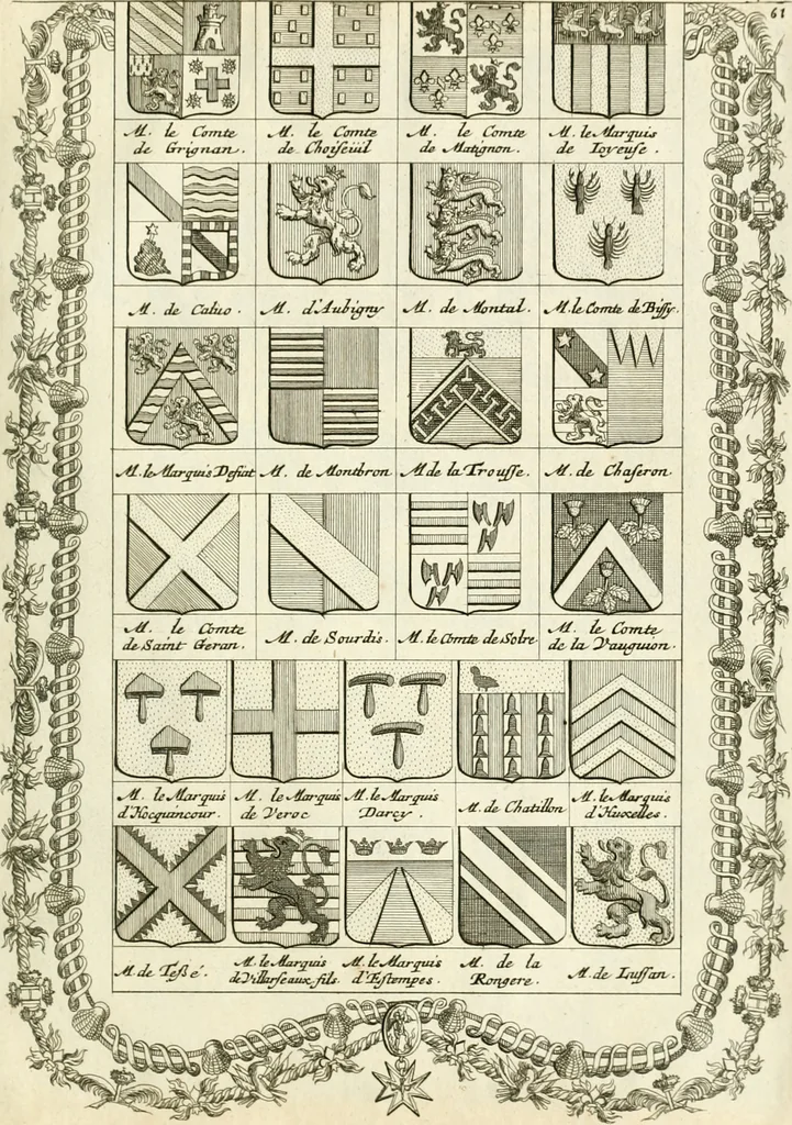 An illustration from Histoire dv roy Lovis le Grand, par les medailles, emblêmes, deuises, jettons, inscriptions, armoiries, et autres monumens publics;, 1691, leaf 126