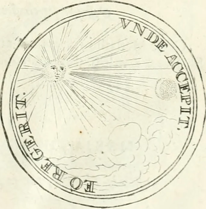 An illustration from Histoire dv roy Lovis le Grand, par les medailles, emblêmes, deuises, jettons, inscriptions, armoiries, et autres monumens publics;, 1691, leaf 18
