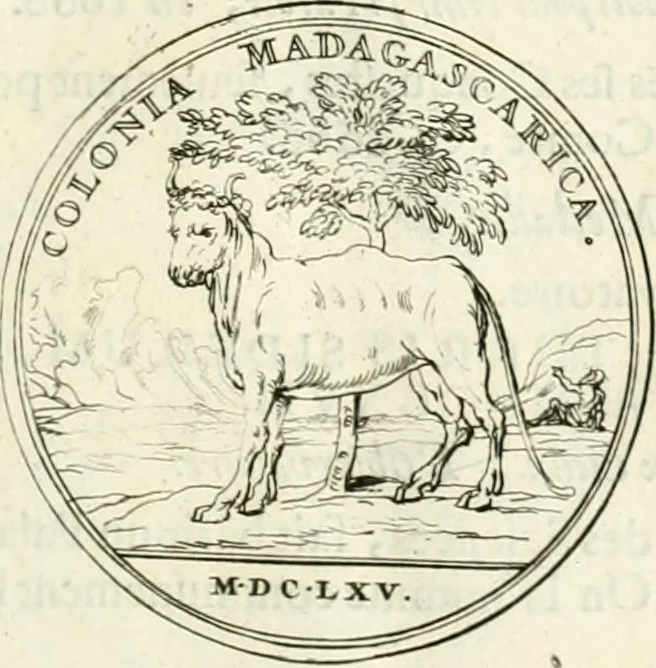 An illustration from Histoire dv roy Lovis le Grand, par les medailles, emblêmes, deuises, jettons, inscriptions, armoiries, et autres monumens publics;, 1691, leaf 28
