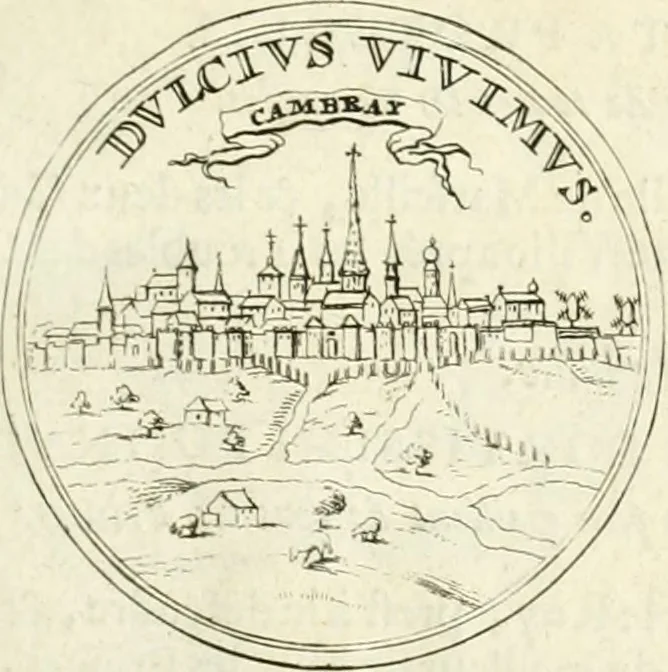An illustration from Histoire dv roy Lovis le Grand, par les medailles, emblêmes, deuises, jettons, inscriptions, armoiries, et autres monumens publics;, 1691, leaf 44