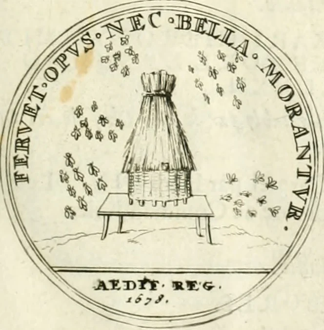 An illustration from Histoire dv roy Lovis le Grand, par les medailles, emblêmes, deuises, jettons, inscriptions, armoiries, et autres monumens publics;, 1691, leaf 44
