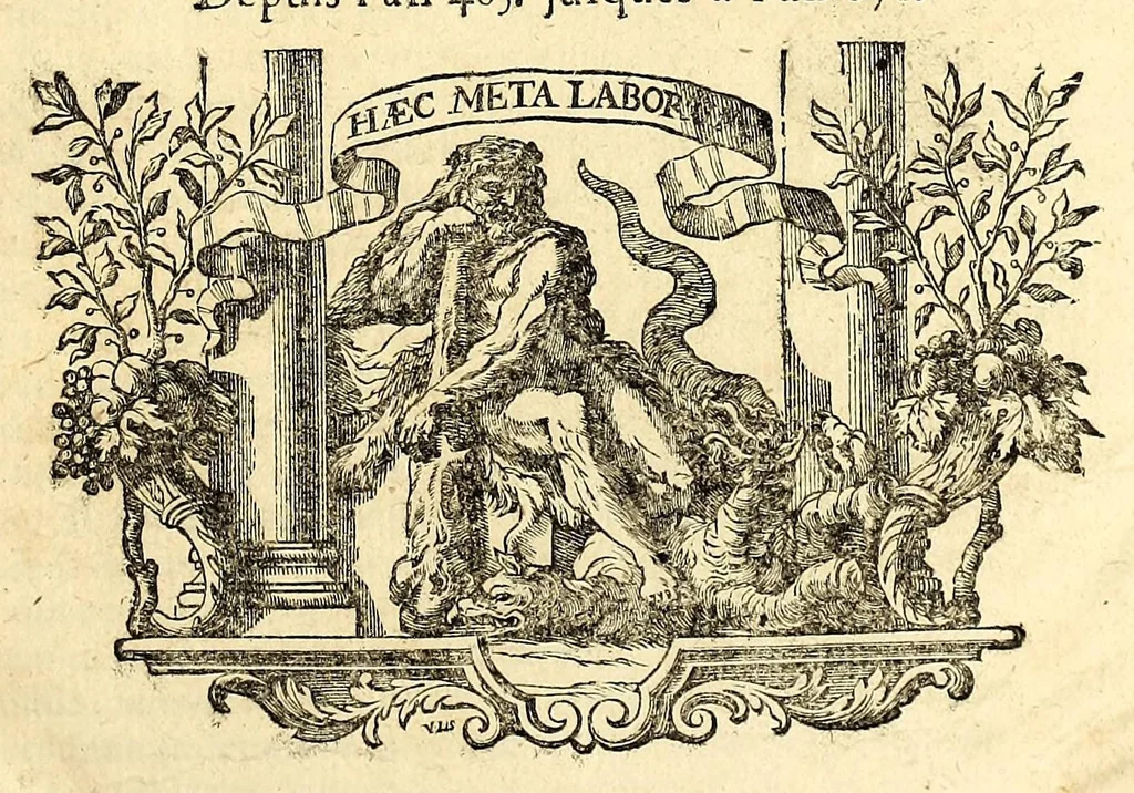 An illustration from Histoire ecclésiastique., 1691, leaf 9