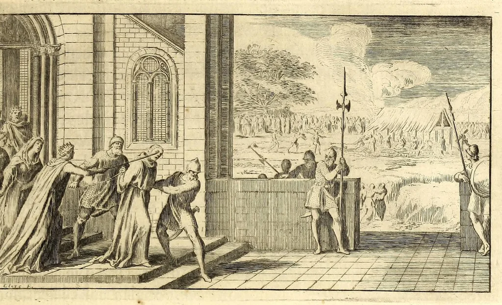 An illustration from Histoire ecclésiastique., 1691, leaf 17