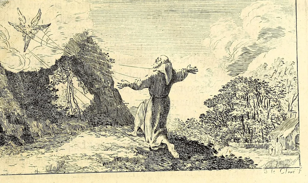 An illustration from Histoire ecclésiastique., 1691, leaf 45