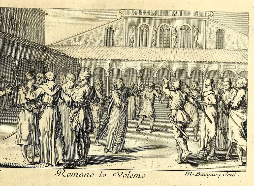 An illustration from Histoire ecclésiastique., 1691, leaf 41