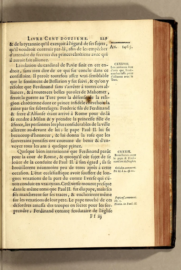 An illustration from Histoire ecclésiastique., 1691, leaf 259