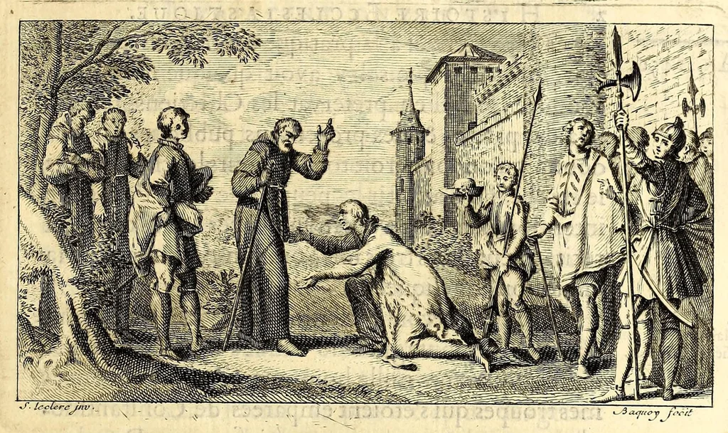 An illustration from Histoire ecclésiastique., 1691, leaf 31