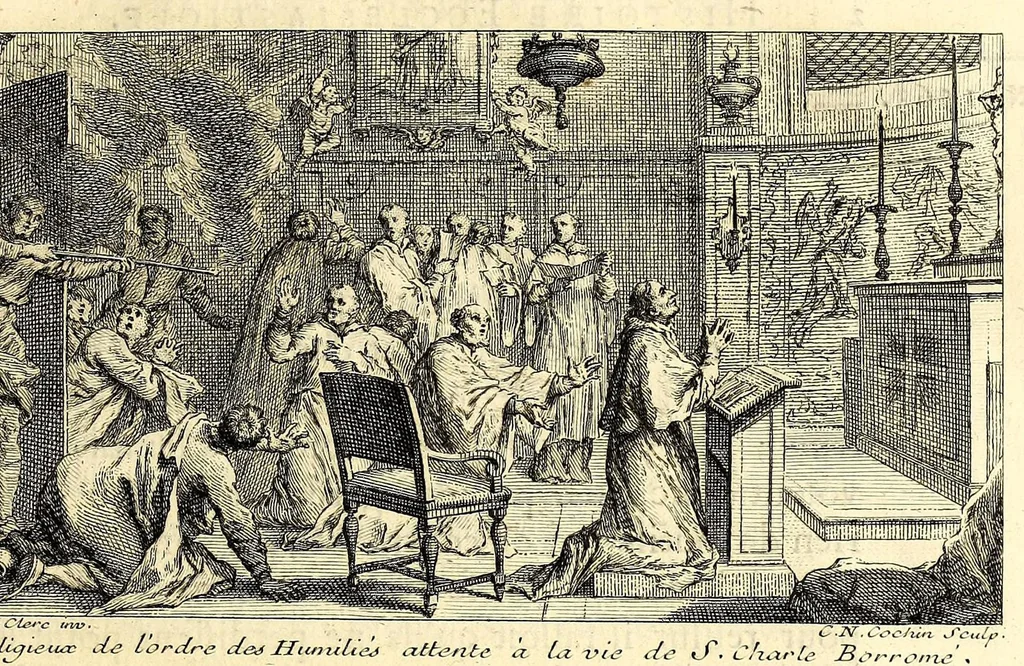 An illustration from Histoire ecclésiastique., 1691, leaf 25