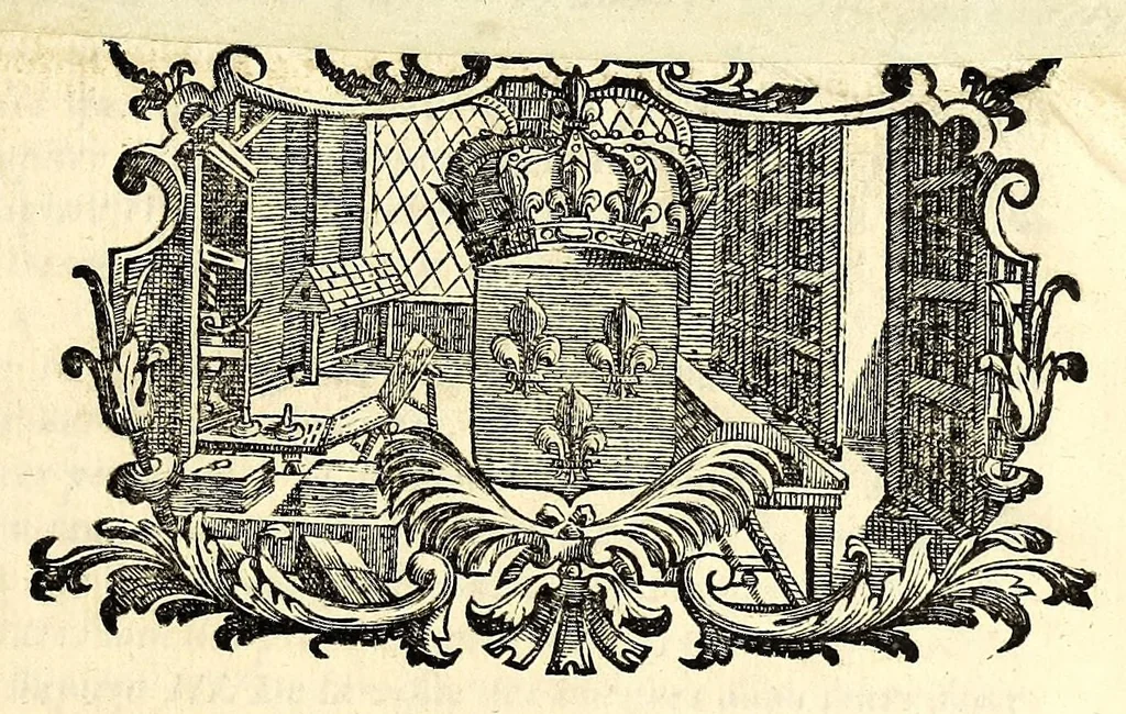 An illustration from Histoire ecclésiastique., 1691, leaf 7