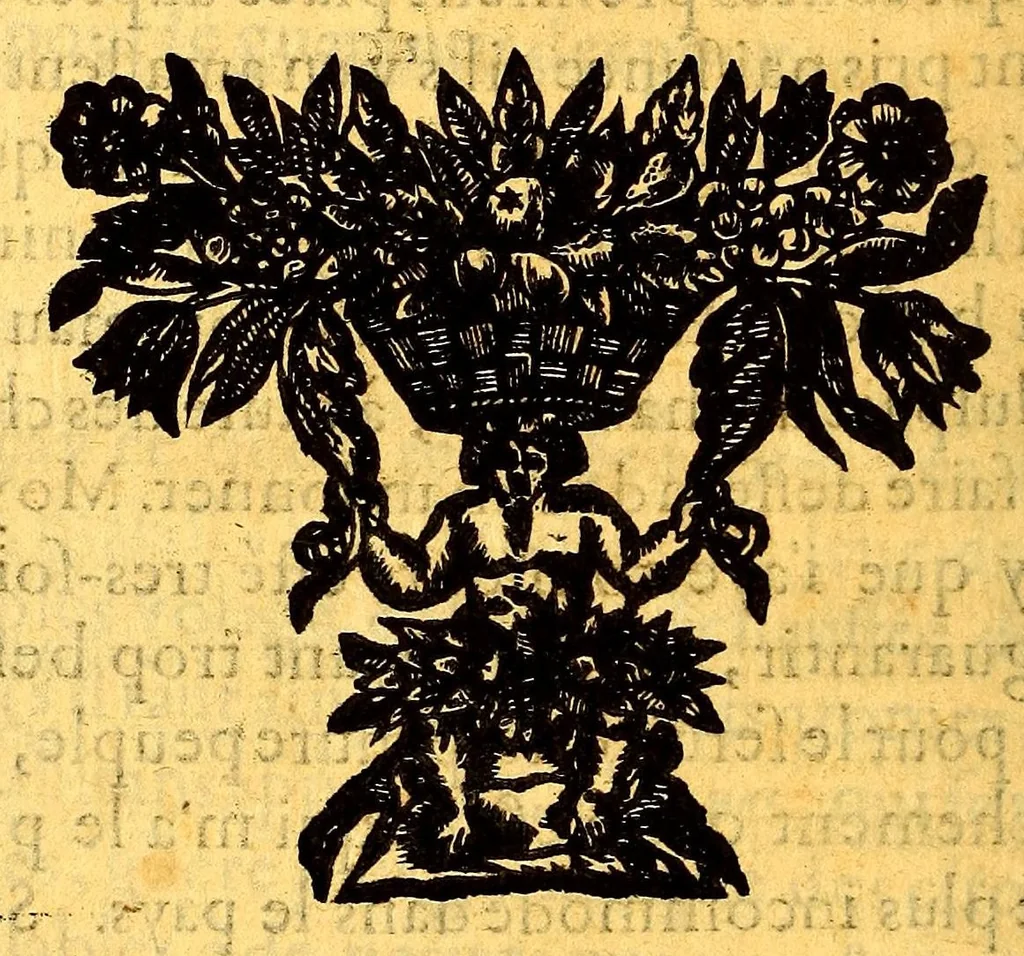 An illustration from Histoire generale, des isles de S. Christophe, de la Guadeloupe, de la Martinique, et autres dans l'Amerique. : Où l'on verra l'establissement des colonies françoises, dans ces isles; leurs guerres ciuiles & estrangeres, & tout ce qui se passe dans les voyages & retours des Indes. : Comme ausse plusieurs belles particularitez des Antisles de l'Amerique: vne description generale de l'isle de la Guadeloupe: de tous ses mineraux, de ses pierreries, de ses riuieres, fontaines & estangs: & de toutes ses plantes. : De plus, la description de tous les animaux de la mer, de l'air, & de la terre: & vn traité fort ample des murs des sauuages du pays, de l'estat de la colonie françoise, & des esclaues, tant mores, que sauuages., 1654, leaf 416
