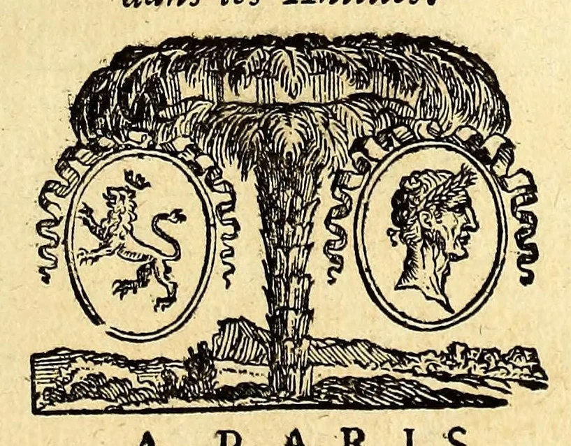 An illustration from Histoire generale des Antilles habitées par les François. : Divisée en deux tomes, et enrichie de cartes & de figures. Tome I [-IV]. ..., 1667, leaf 7