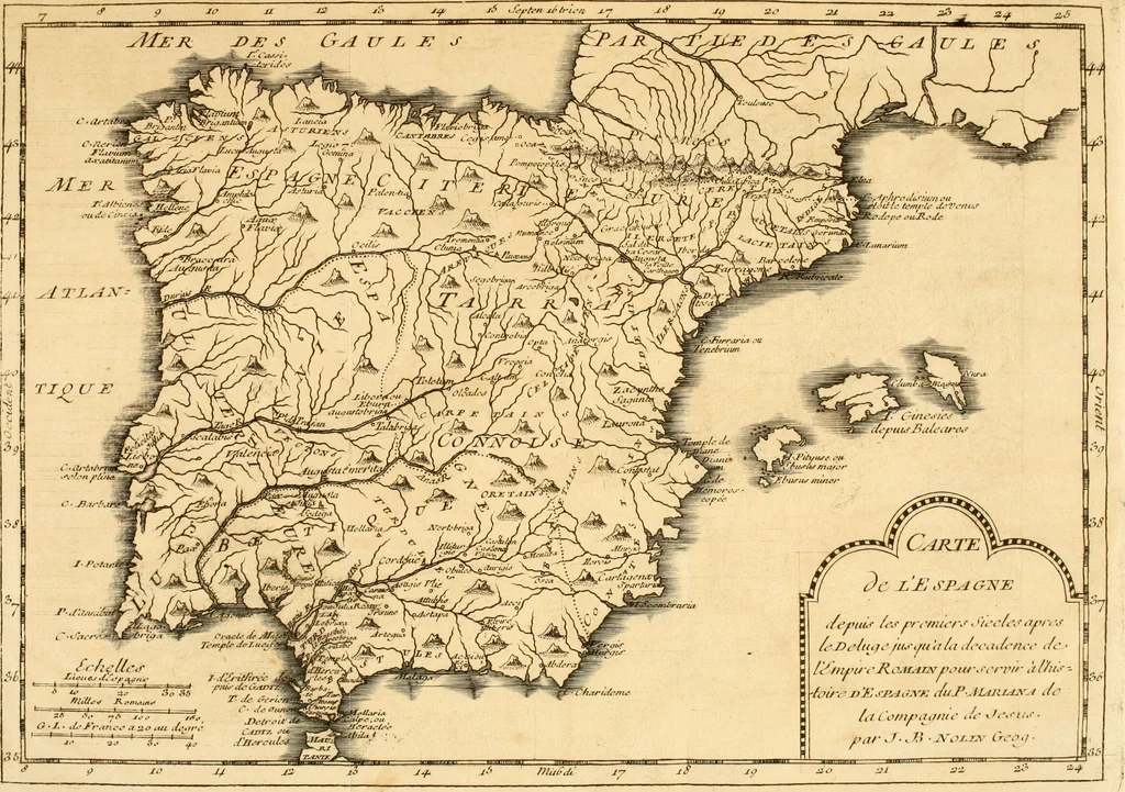 An illustration from Histoire generale d'Espagne, du P. Jean de Mariana de la Compagnie de Jesus., 1725, leaf 159