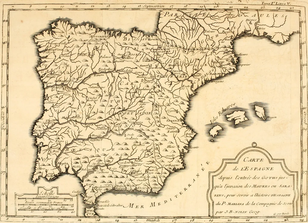 An illustration from Histoire generale d'Espagne, du P. Jean de Mariana de la Compagnie de Jesus., 1725, leaf 509