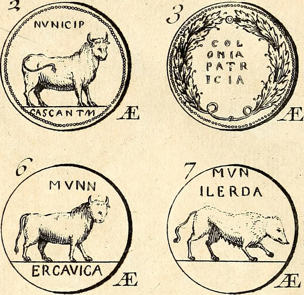 An illustration from Histoire generale d'Espagne, du P. Jean de Mariana de la Compagnie de Jesus., 1725, leaf 560