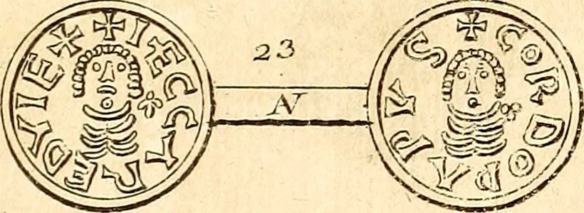 An illustration from Histoire generale d'Espagne, du P. Jean de Mariana de la Compagnie de Jesus., 1725, leaf 566