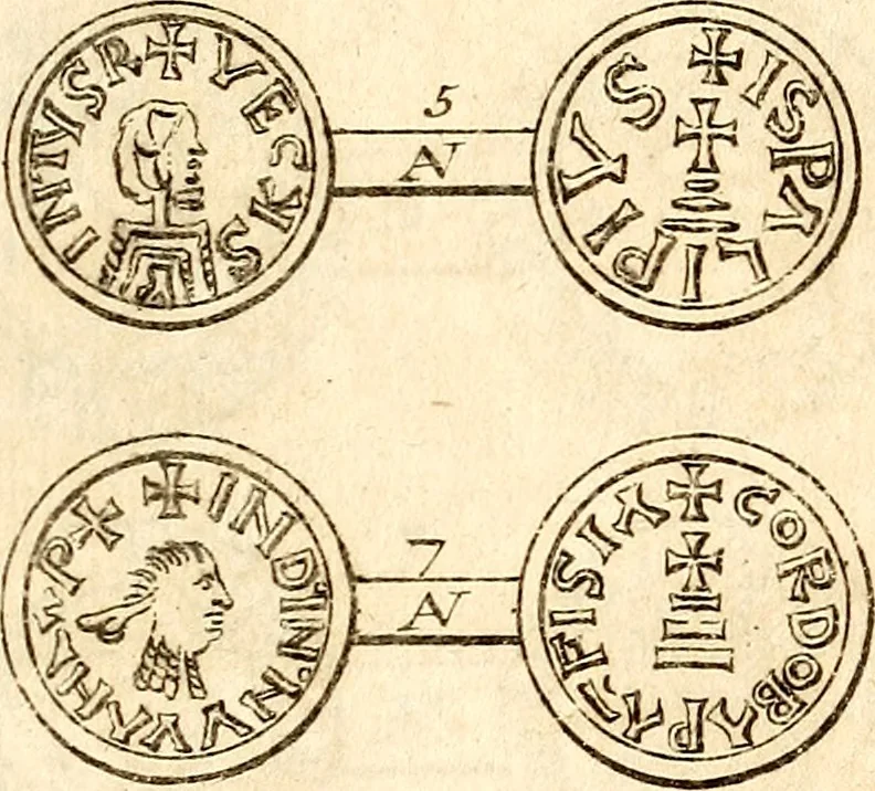An illustration from Histoire generale d'Espagne, du P. Jean de Mariana de la Compagnie de Jesus., 1725, leaf 568