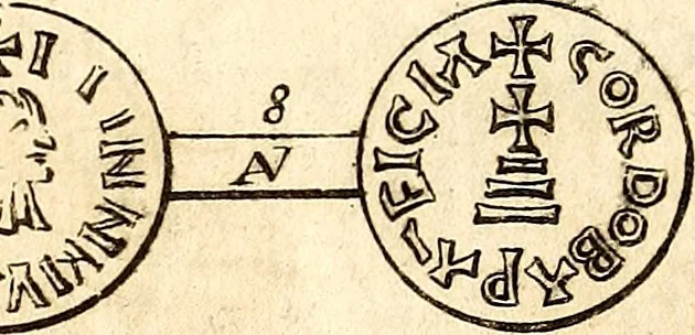 An illustration from Histoire generale d'Espagne, du P. Jean de Mariana de la Compagnie de Jesus., 1725, leaf 568