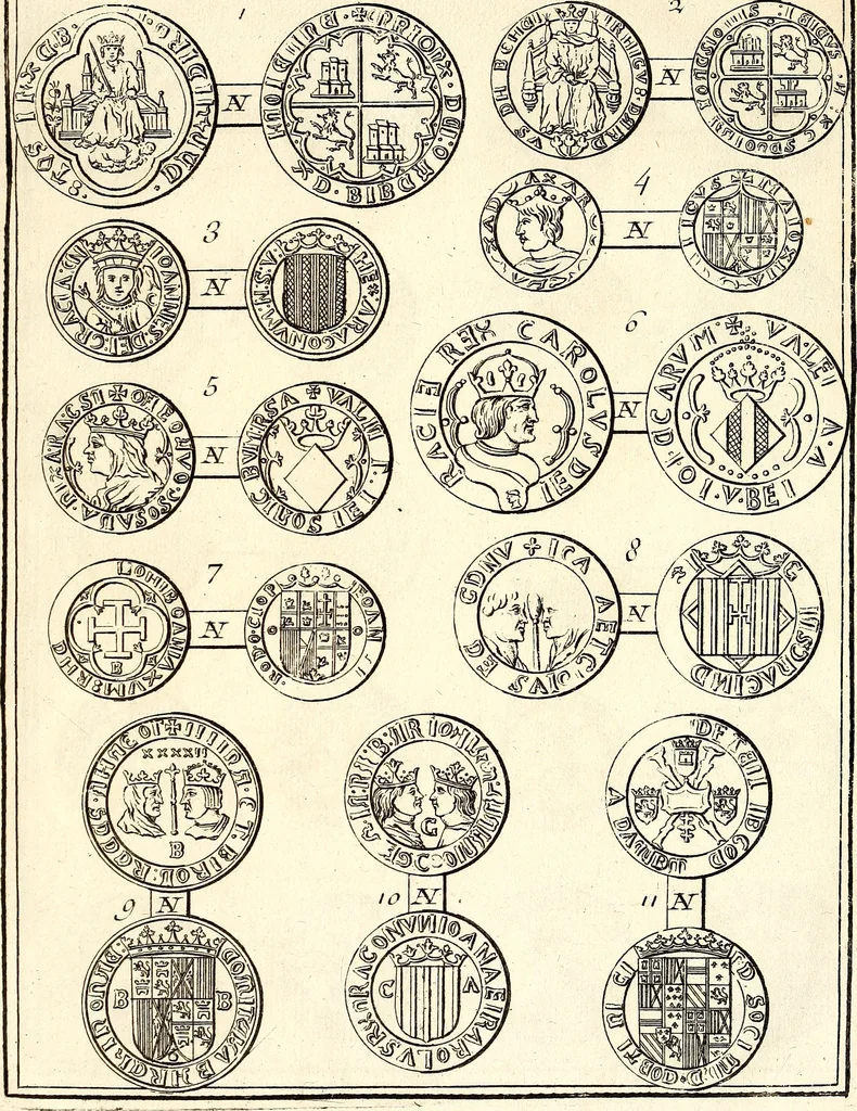 An illustration from Histoire generale d'Espagne, du P. Jean de Mariana de la Compagnie de Jesus., 1725, leaf 570