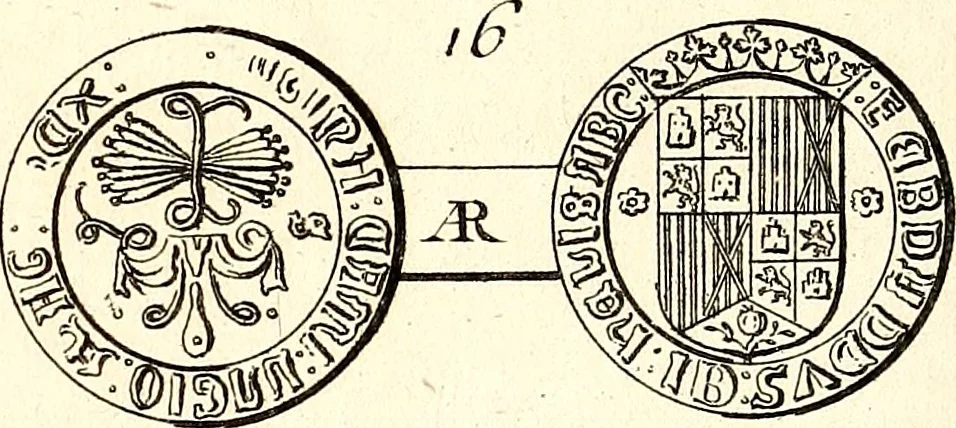 An illustration from Histoire generale d'Espagne, du P. Jean de Mariana de la Compagnie de Jesus., 1725, leaf 574