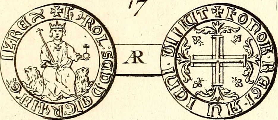 An illustration from Histoire generale d'Espagne, du P. Jean de Mariana de la Compagnie de Jesus., 1725, leaf 574