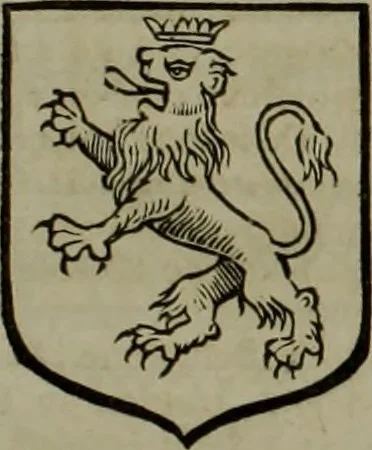 An illustration from Histoire généalogique et chronologique de la maison royale de France, des pairs, grands officiers de la couronne & de la maison du roy & des anciens barons du royaume : avec les qualitez, l'origine, le progrés & les armes de leurs familles; ensemble les statuts & le catalogue des chevaliers, commandeurs, & officiers de l'ordre du S. Esprit : le tovt dressé svr titres originaux, svr les registres des chartes du roy, du parlement, de la chambre des comptes, & du châtelet de Paris, cartulaires, manuscrits de la bibliotheque du roy, & d'autres cabinets curieux, 1726, leaf 120