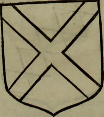 An illustration from Histoire généalogique et chronologique de la maison royale de France, des pairs, grands officiers de la couronne & de la maison du roy & des anciens barons du royaume : avec les qualitez, l'origine, le progrés & les armes de leurs familles; ensemble les statuts & le catalogue des chevaliers, commandeurs, & officiers de l'ordre du S. Esprit : le tovt dressé svr titres originaux, svr les registres des chartes du roy, du parlement, de la chambre des comptes, & du châtelet de Paris, cartulaires, manuscrits de la bibliotheque du roy, & d'autres cabinets curieux, 1726, leaf 149
