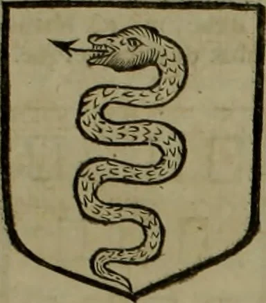 An illustration from Histoire généalogique et chronologique de la maison royale de France, des pairs, grands officiers de la couronne & de la maison du roy & des anciens barons du royaume : avec les qualitez, l'origine, le progrés & les armes de leurs familles; ensemble les statuts & le catalogue des chevaliers, commandeurs, & officiers de l'ordre du S. Esprit : le tovt dressé svr titres originaux, svr les registres des chartes du roy, du parlement, de la chambre des comptes, & du châtelet de Paris, cartulaires, manuscrits de la bibliotheque du roy, & d'autres cabinets curieux, 1726, leaf 240