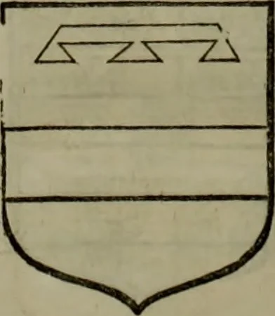 An illustration from Histoire généalogique et chronologique de la maison royale de France, des pairs, grands officiers de la couronne & de la maison du roy & des anciens barons du royaume : avec les qualitez, l'origine, le progrés & les armes de leurs familles; ensemble les statuts & le catalogue des chevaliers, commandeurs, & officiers de l'ordre du S. Esprit : le tovt dressé svr titres originaux, svr les registres des chartes du roy, du parlement, de la chambre des comptes, & du châtelet de Paris, cartulaires, manuscrits de la bibliotheque du roy, & d'autres cabinets curieux, 1726, leaf 277