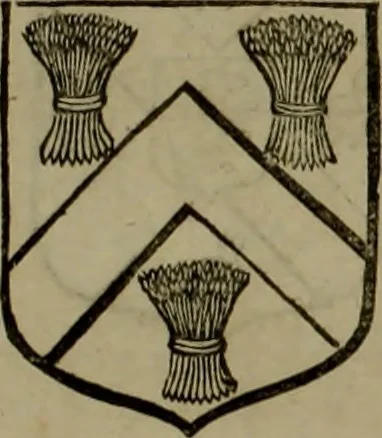An illustration from Histoire généalogique et chronologique de la maison royale de France, des pairs, grands officiers de la couronne & de la maison du roy & des anciens barons du royaume : avec les qualitez, l'origine, le progrés & les armes de leurs familles; ensemble les statuts & le catalogue des chevaliers, commandeurs, & officiers de l'ordre du S. Esprit : le tovt dressé svr titres originaux, svr les registres des chartes du roy, du parlement, de la chambre des comptes, & du châtelet de Paris, cartulaires, manuscrits de la bibliotheque du roy, & d'autres cabinets curieux, 1726, leaf 358