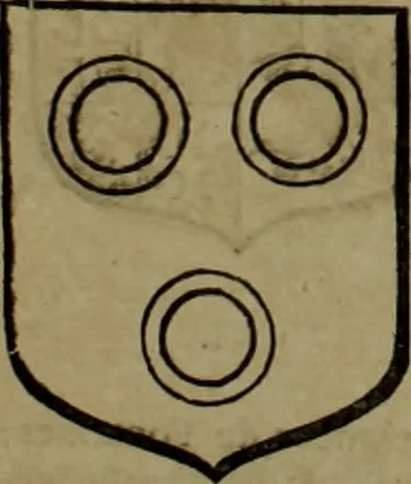 An illustration from Histoire généalogique et chronologique de la maison royale de France, des pairs, grands officiers de la couronne & de la maison du roy & des anciens barons du royaume : avec les qualitez, l'origine, le progrés & les armes de leurs familles; ensemble les statuts & le catalogue des chevaliers, commandeurs, & officiers de l'ordre du S. Esprit : le tovt dressé svr titres originaux, svr les registres des chartes du roy, du parlement, de la chambre des comptes, & du châtelet de Paris, cartulaires, manuscrits de la bibliotheque du roy, & d'autres cabinets curieux, 1726, leaf 86