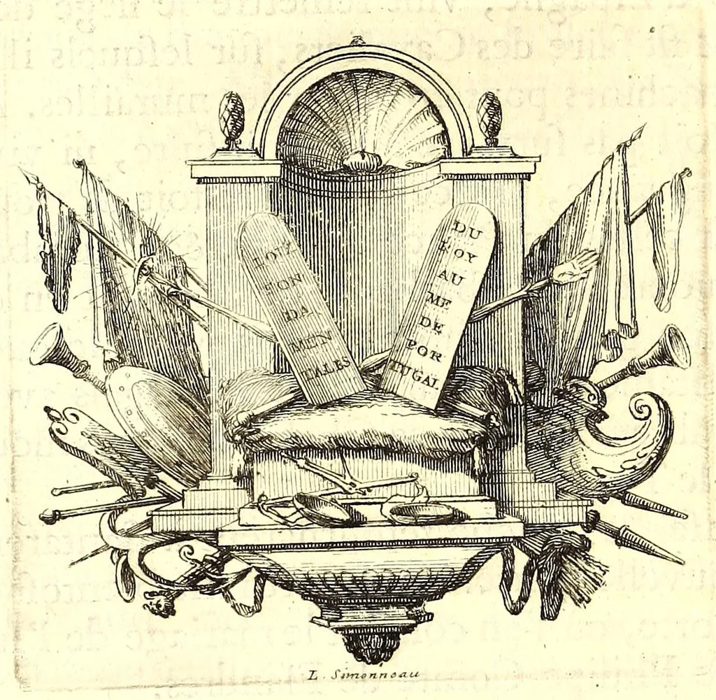 An illustration from Histoire générale de Portugal., 1700, leaf 156