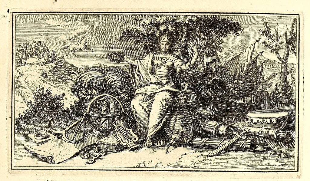 An illustration from Histoire générale de Portugal., 1700, leaf 17