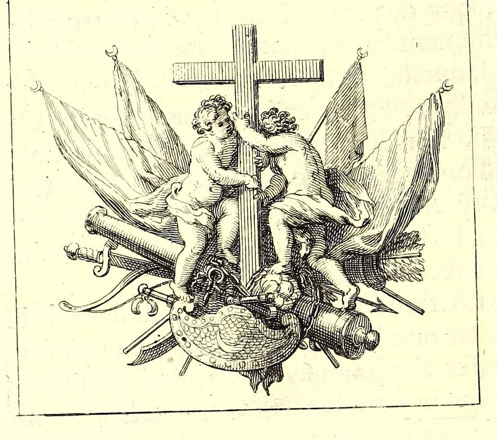 An illustration from Histoire générale de Portugal., 1700, leaf 190