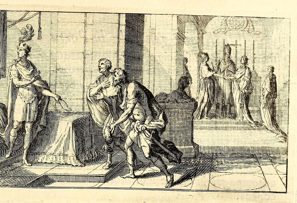 An illustration from Histoire générale de Portugal., 1700, leaf 191