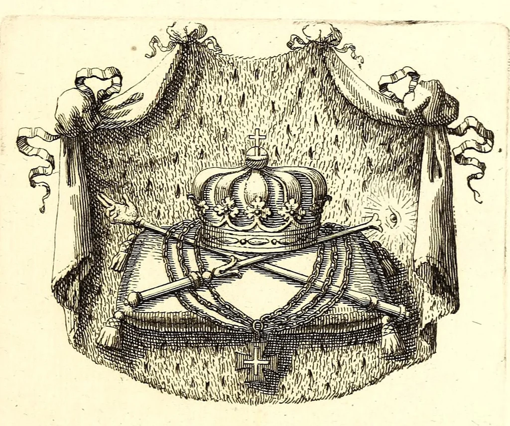 An illustration from Histoire générale de Portugal., 1700, leaf 7