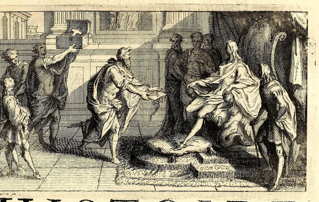 An illustration from Histoire générale de Portugal., 1700, leaf 429