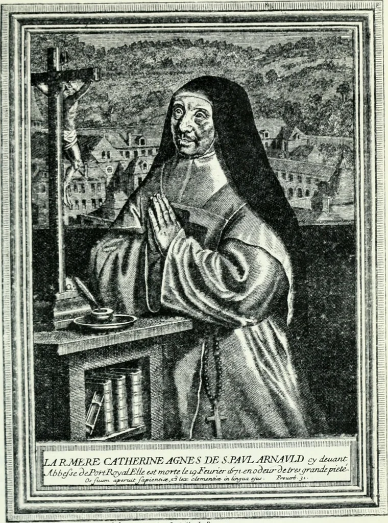 An illustration from Histoire littéraire du sentiment religieux en France depuis la fin des querres de religion jusqu'à nos jours, 1916, leaf 216